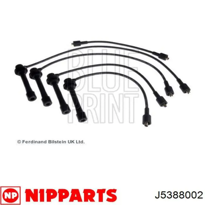 J5388002 Nipparts cables de bujías