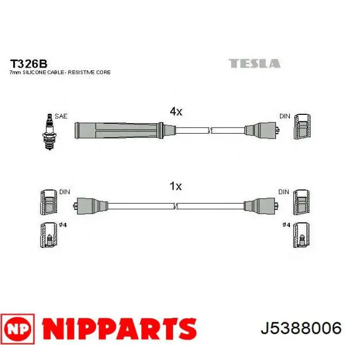 Juego de cables de bujias NGK 2714 precio, desde 38,61 EUR
