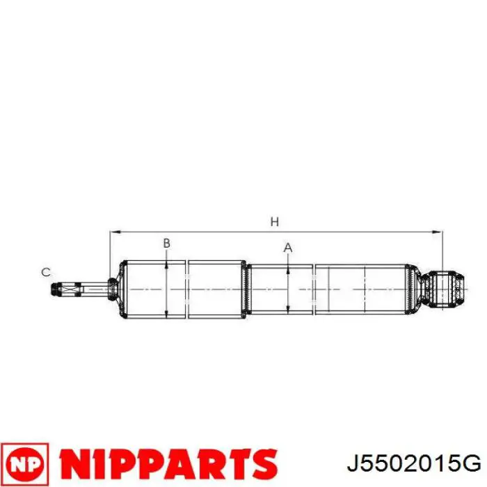Amortiguadores Nipparts J5502015G precio, desde 43,44 EUR