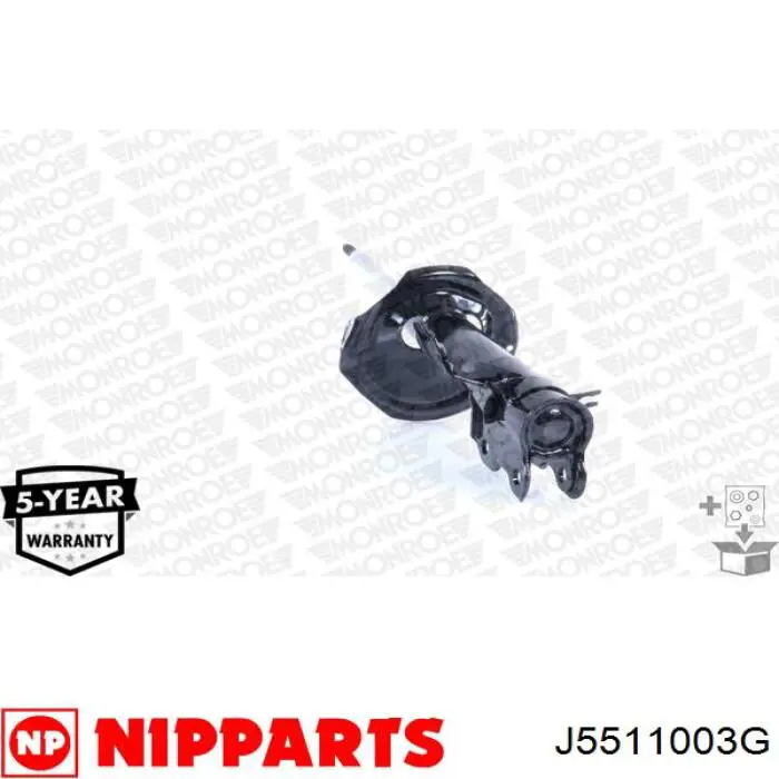 Comprar 54302BN424 Nissan/Infiniti Amortiguador delantero derecho