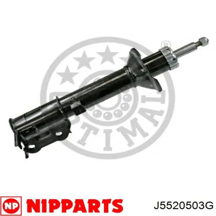 J5520503G Nipparts amortiguador trasero izquierdo