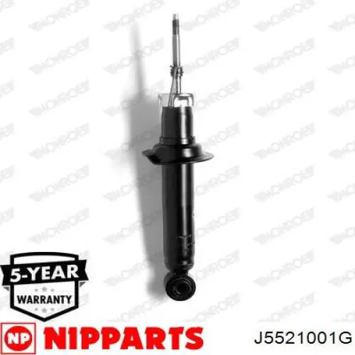 Amortiguador trasero 562103M028 Nissan/Infiniti