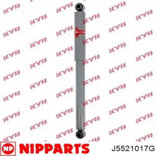 Amortiguador trasero Nissan Terrano 1 WD21