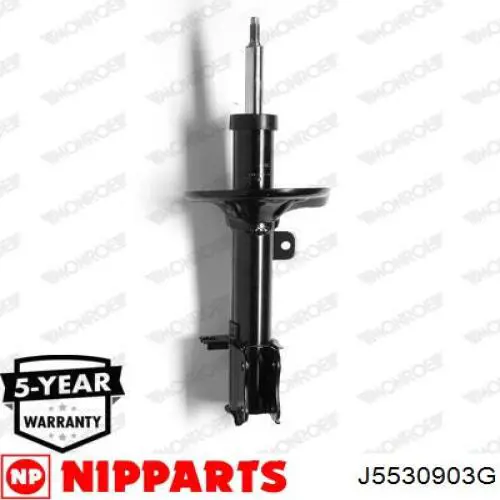 J5530903G Nipparts amortiguador trasero derecho