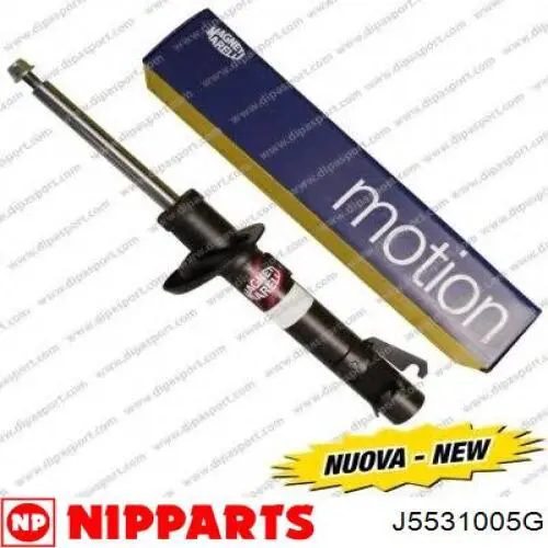 J5531005G Nipparts amortiguador trasero derecho