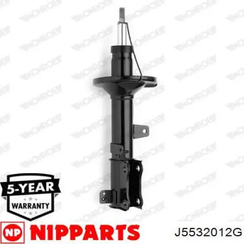 J5532012G Nipparts amortiguador trasero derecho