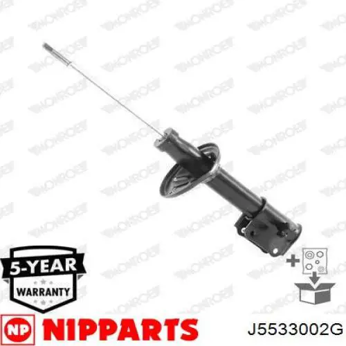 S011342G Polcar Amortiguador trasero derecho