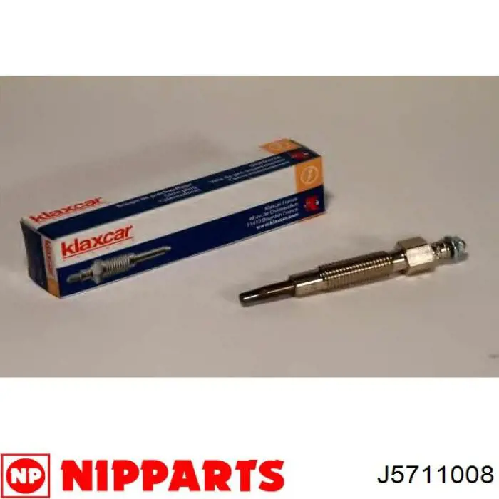 Bujía de incandescencia Nissan Sunny 2 B12