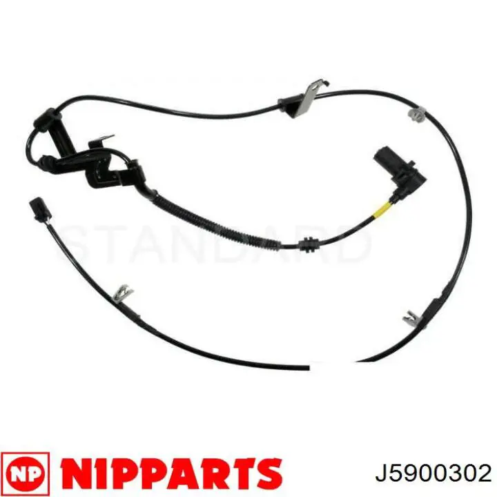 J5900302 Nipparts sensor abs delantero izquierdo