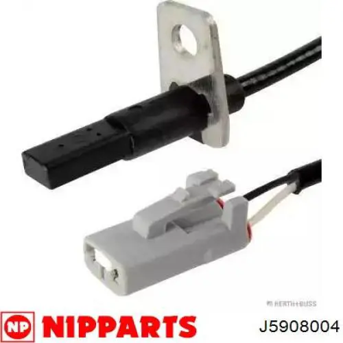 J5908004 Nipparts sensor abs delantero izquierdo