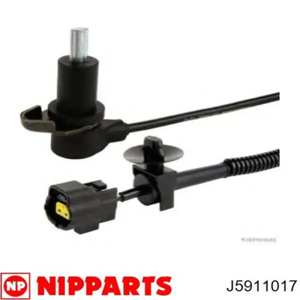 J5911017 Nipparts sensor abs delantero derecho