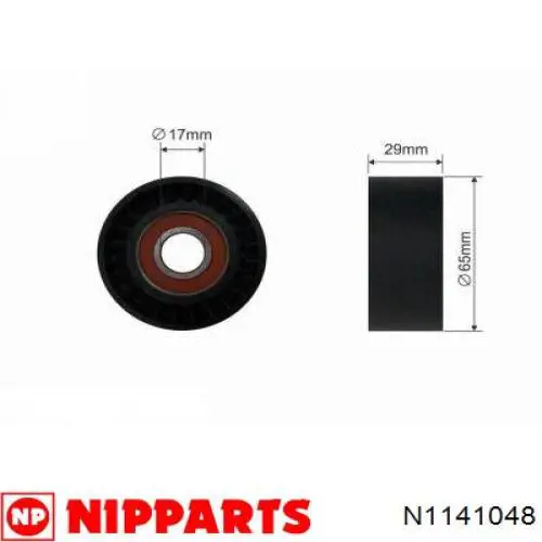 Tensor de correa poli V 8200941086 Nissan/Infiniti