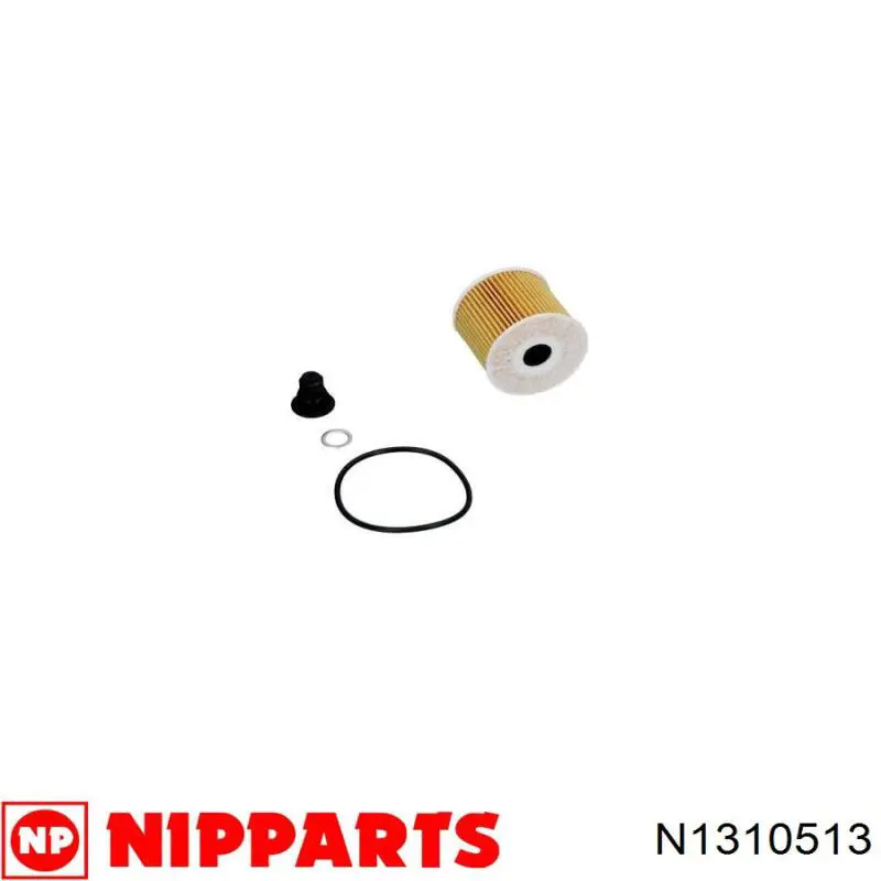 N1310513 Nipparts filtro de aceite