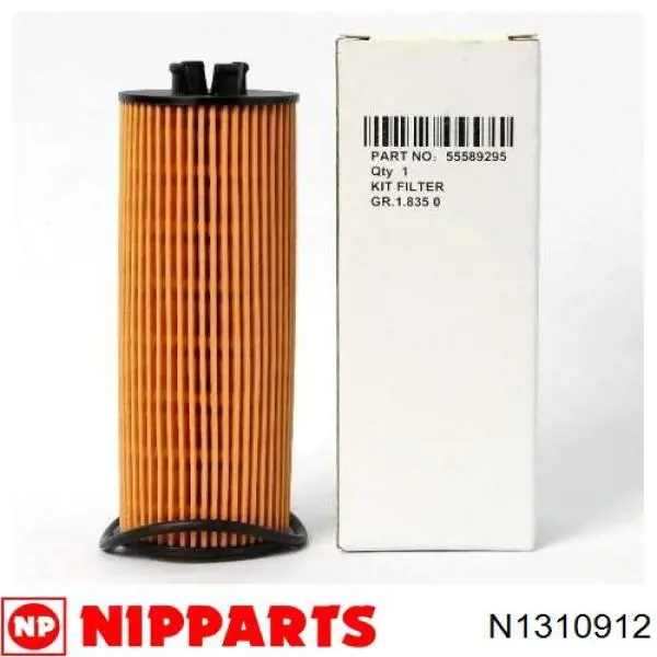 N1310912 Nipparts filtro de aceite