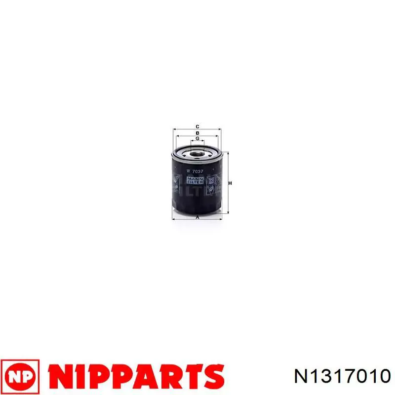 2378600 UFI Filtro aceite