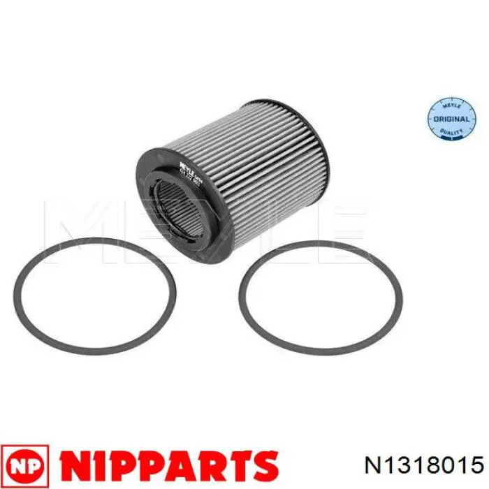 N1318015 Nipparts filtro de aceite