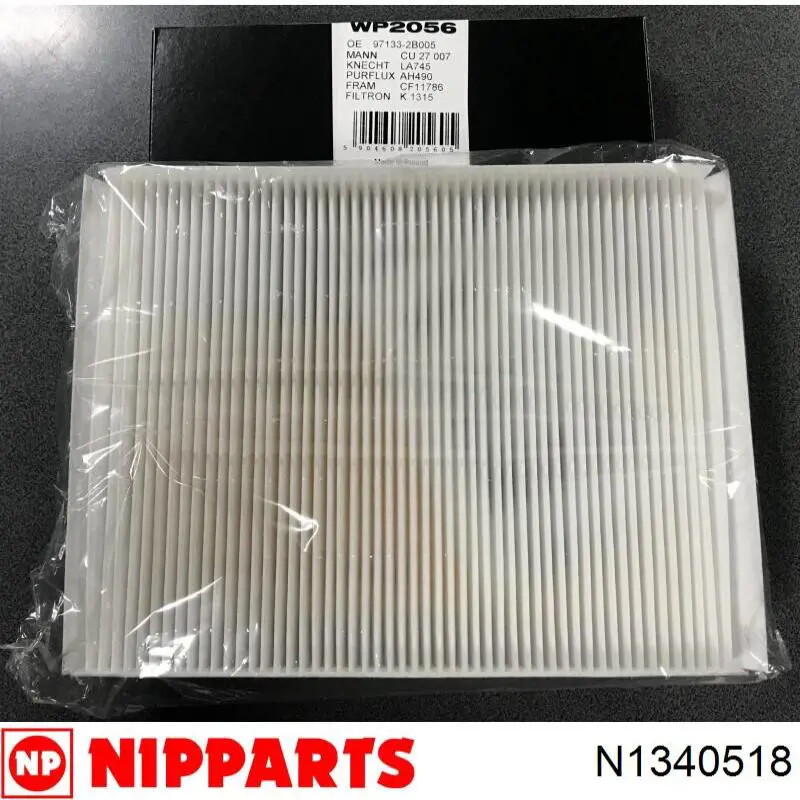 Comprar N1340518 Nipparts Filtro de aire del habitáculo