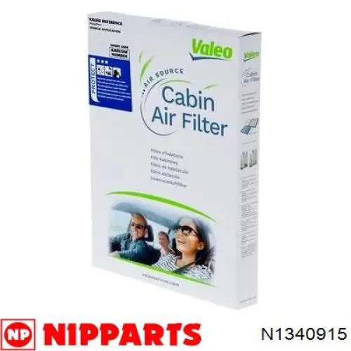 Filtro de cabina Nipparts N1340915 precio, desde 9,26 EUR