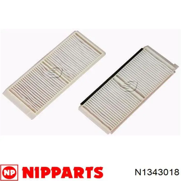 N1343018 Nipparts filtro habitáculo