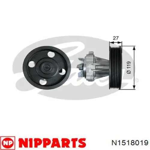 Bombeadora de agua Fiat/Alfa/Lancia 73504652 precio, desde 47,92 EUR