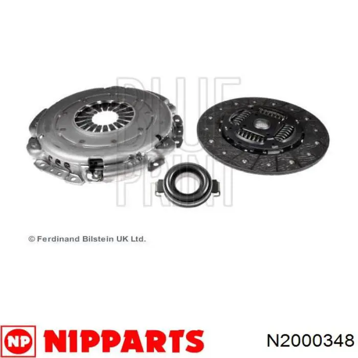 N2000348 Nipparts kit de embrague (3 partes)