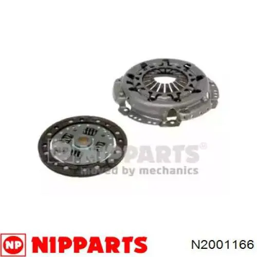 N2001166 Nipparts kit de embrague (3 partes)