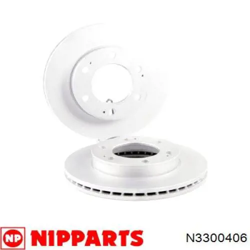 N3300406 Nipparts freno de disco delantero