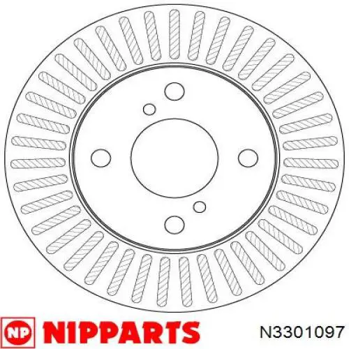 Comprar 55311M68K10 Nissan/Infiniti Freno de disco delantero