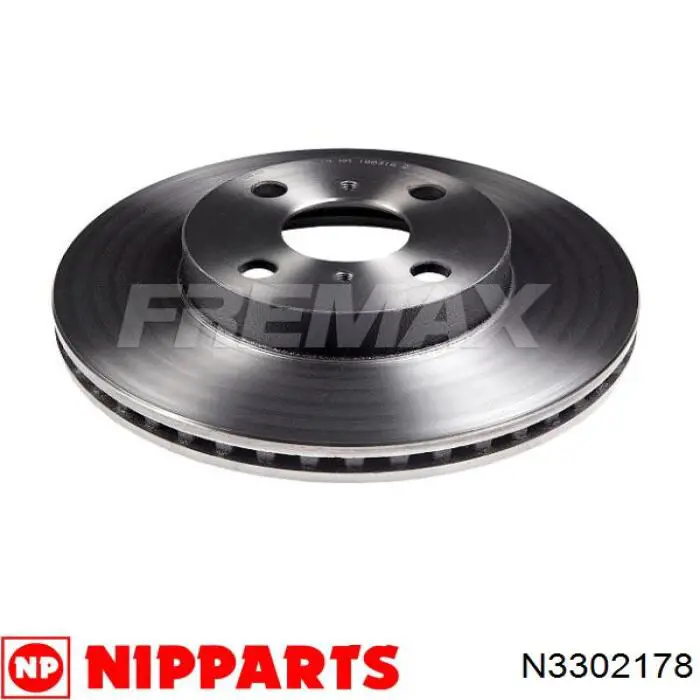 Disco de freno BD2038 Fremax