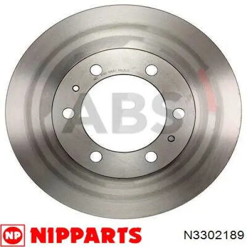 Disco de freno delantero Bremsi CD8606V
