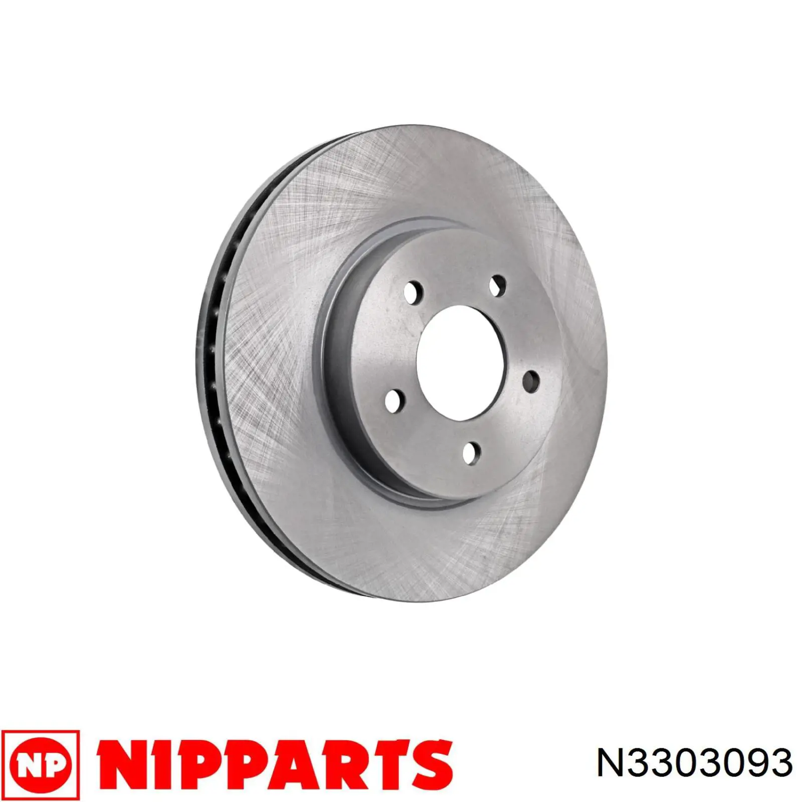 N3303093 Nipparts freno de disco delantero