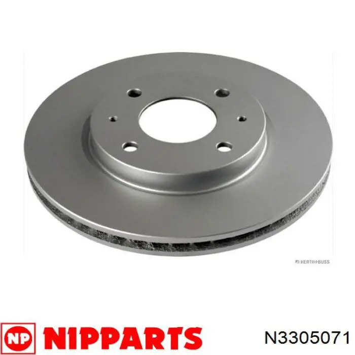 Disco de freno N3305071 Nipparts