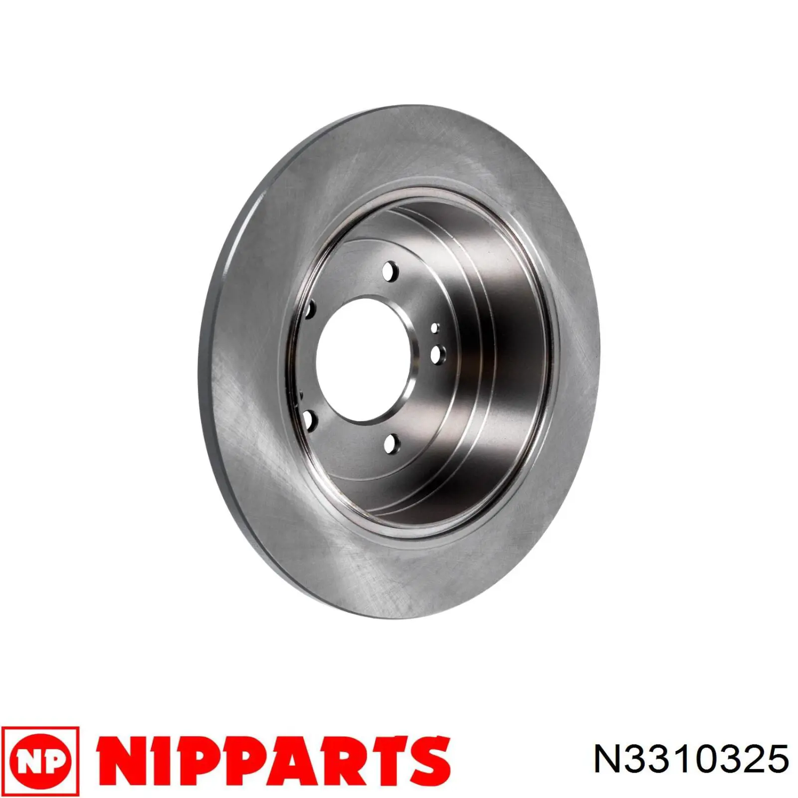 N3310325 Nipparts disco de freno trasero