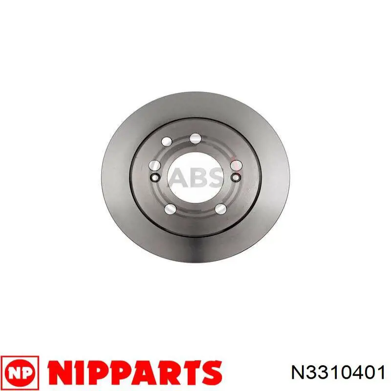 Disco de freno trasero 4840121000 Ssang Yong
