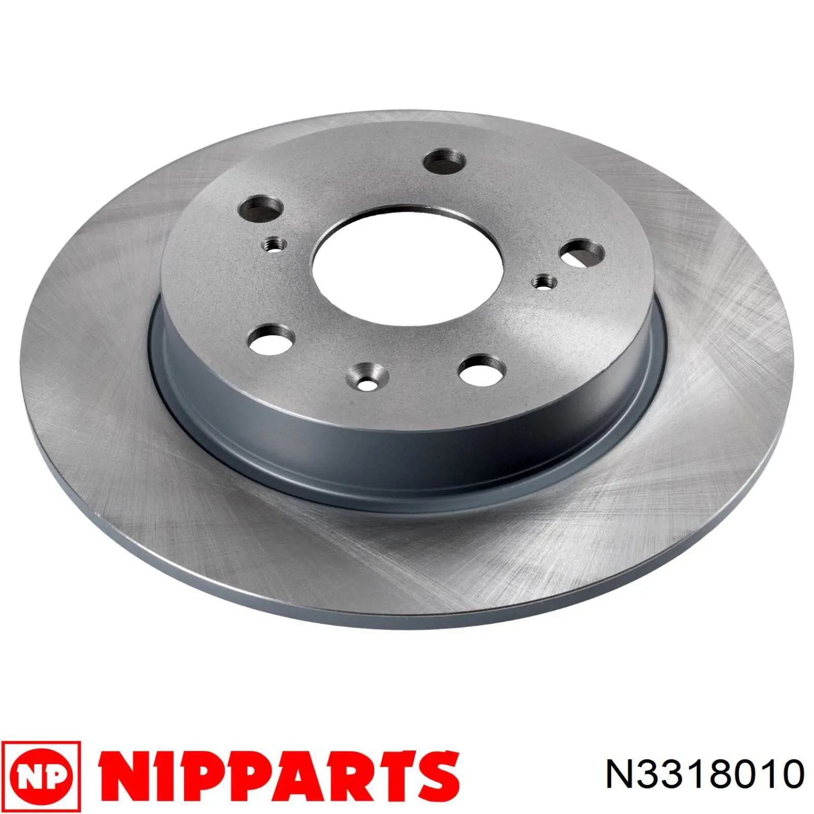 N3318010 Nipparts disco de freno trasero