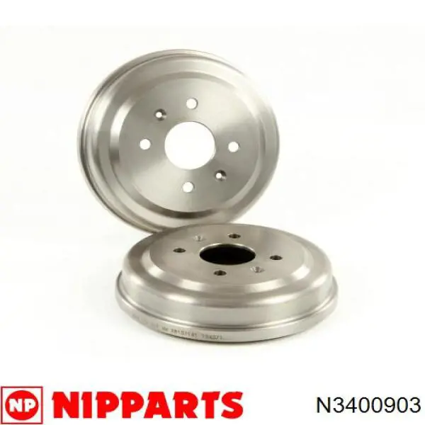Comprar N3400903 Nipparts Tambor de freno trasero