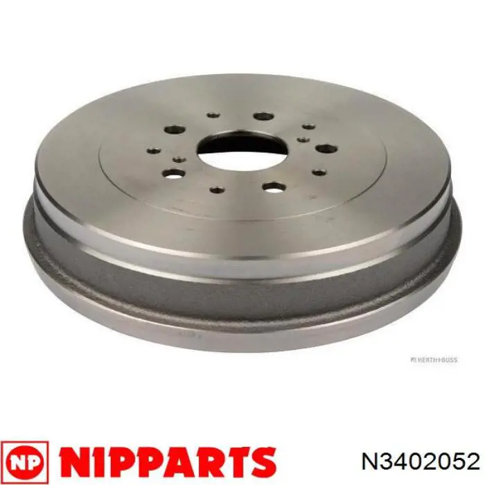 N3402052 Nipparts freno de tambor trasero