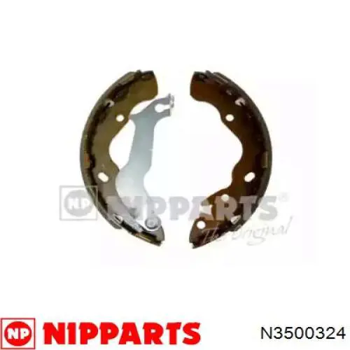 N3500324 Nipparts zapatas de frenos de tambor traseras