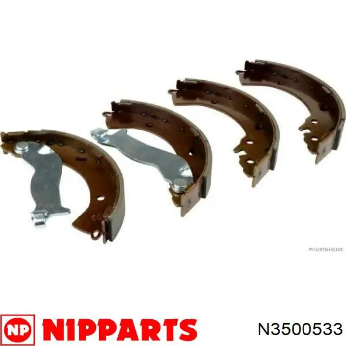 Zapatas de freno 583050XA10 Hyundai/Kia
