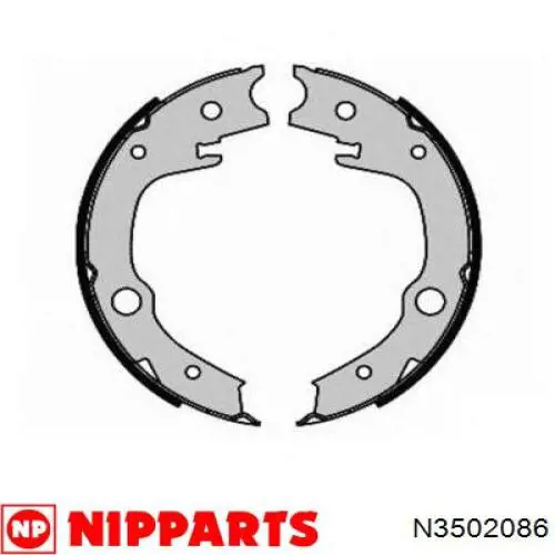 Juego de zapatas de frenos, freno de estacionamiento Toyota Corolla E12