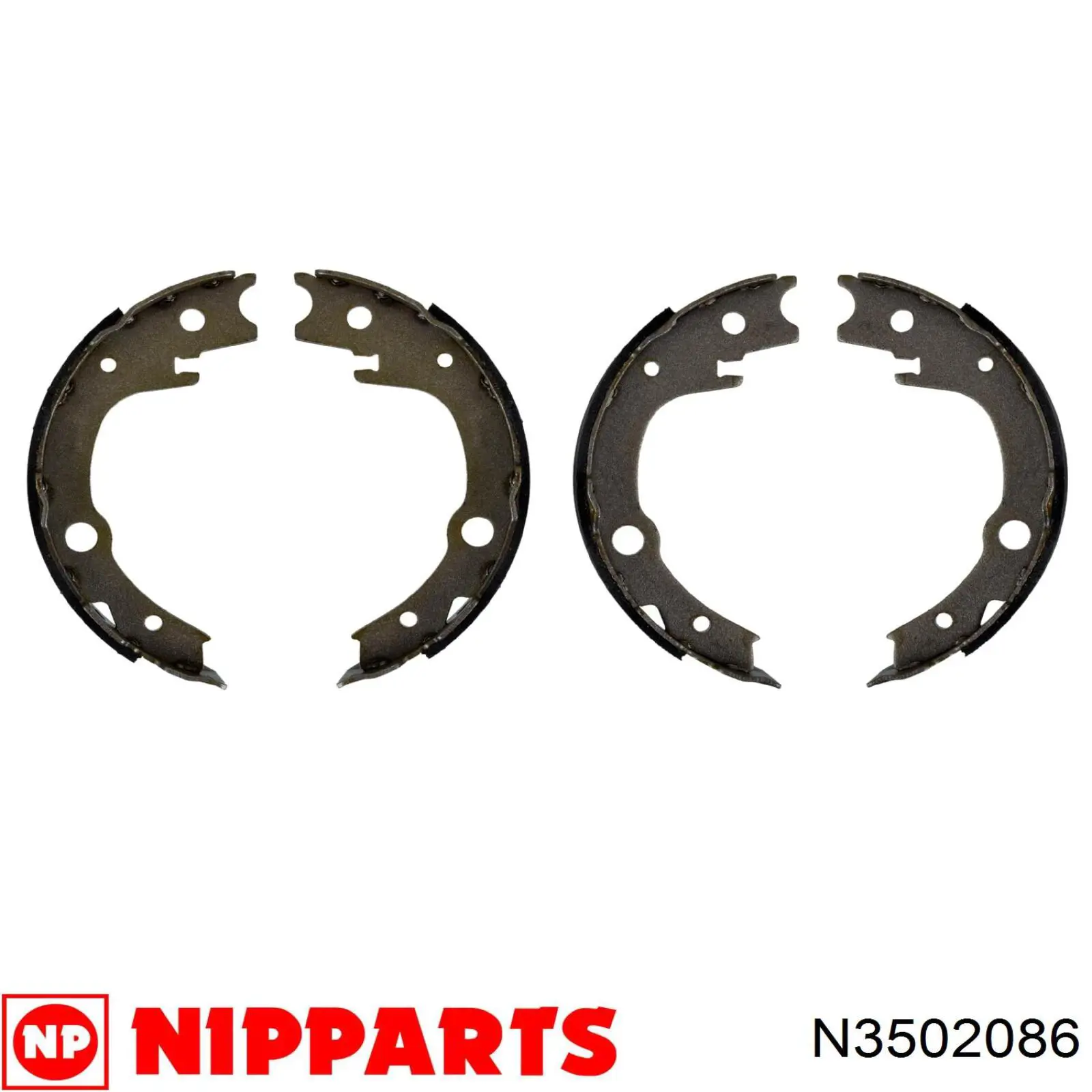 Juego de zapatas de frenos, freno de estacionamiento Toyota Corolla E12