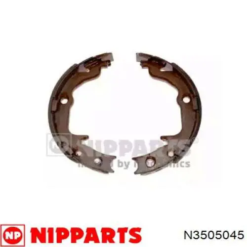 N3505045 Nipparts Zapatas de freno de estacionamiento