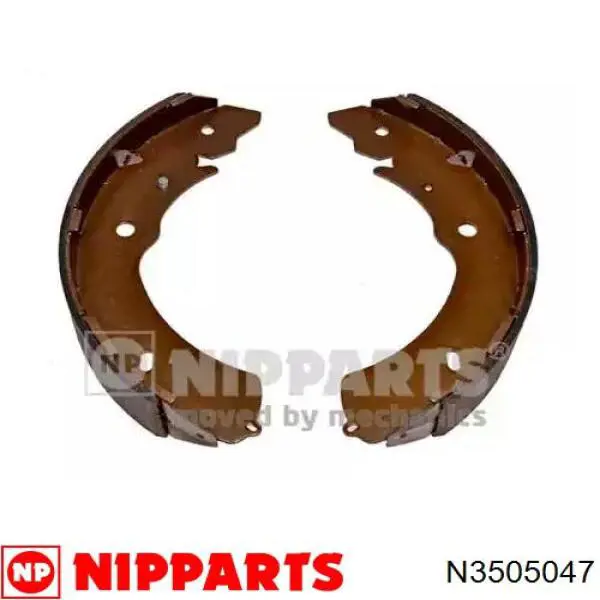 Comprar N3505047 Nipparts Zapatas de freno