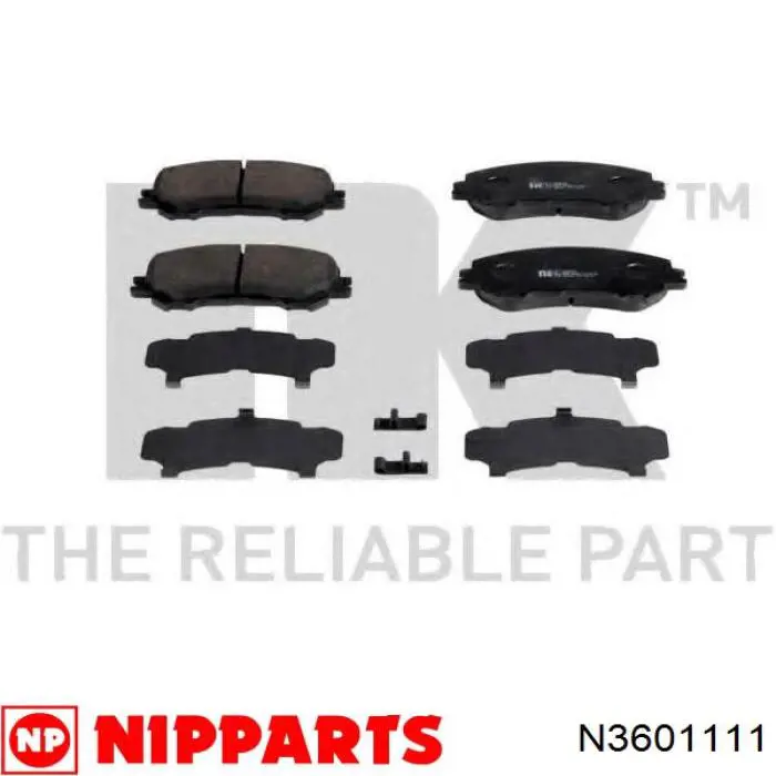 Pastillas de freno delanteras Nissan Qashqai 2 J11