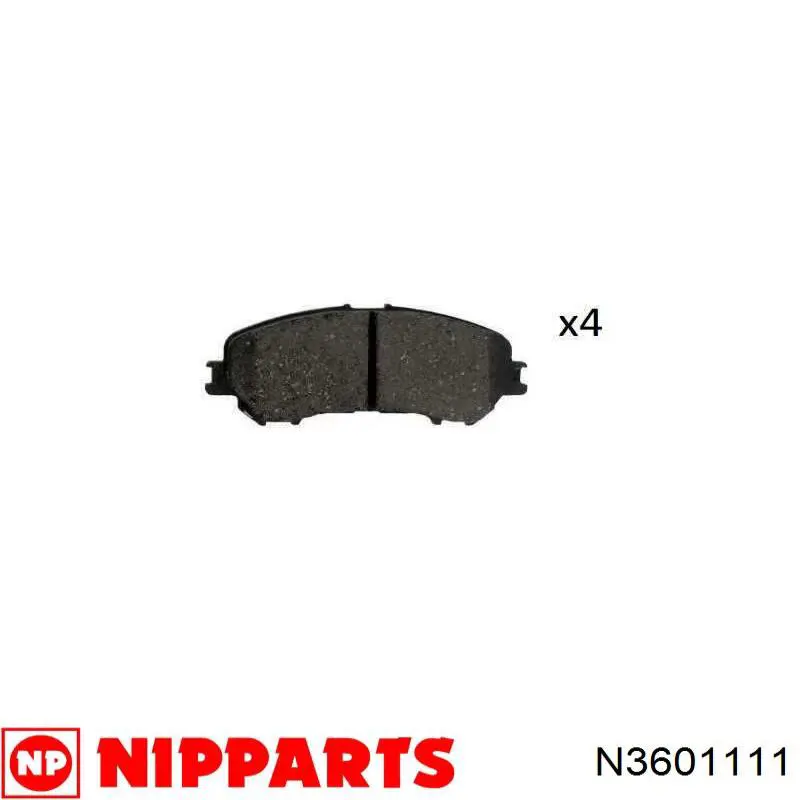 Pastillas de freno delanteras Nissan Qashqai 2 J11