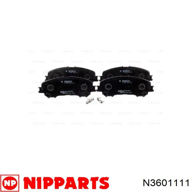 Pastillas de freno delanteras Nissan Qashqai 2 J11