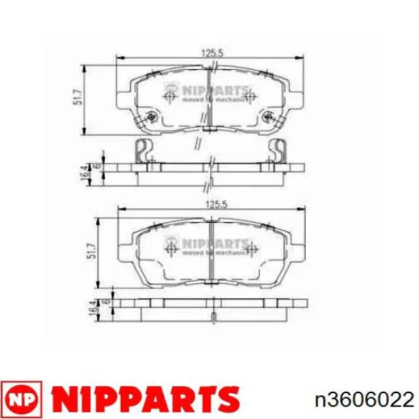 Pastillas de freno delanteras Suzuki Swift 4 MZ, EZ