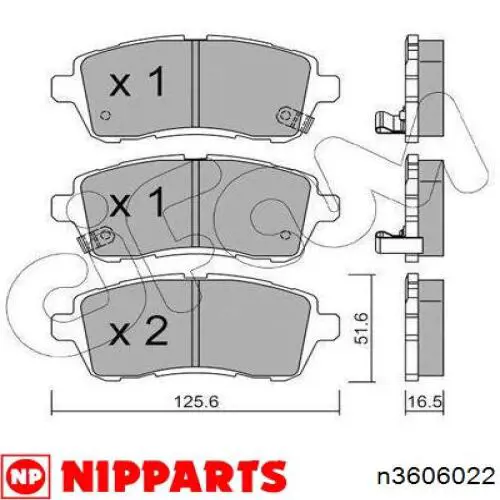 Pastillas de freno delanteras Suzuki Swift 4 MZ, EZ