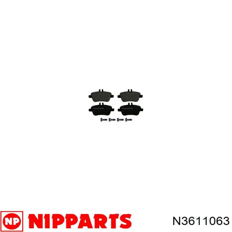 Comprar 0004200705 Mercedes Pastillas de freno traseras
