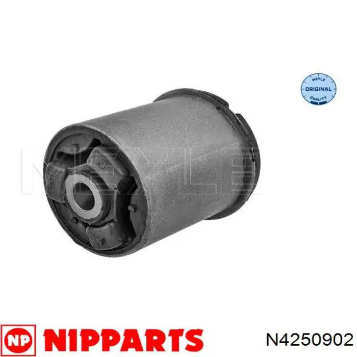 N4250902 Nipparts suspensión, cuerpo del eje trasero